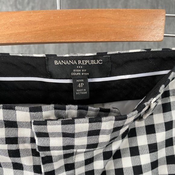 Banana Republic Ryan Fit Checkered Pants - Picture 3 of 4